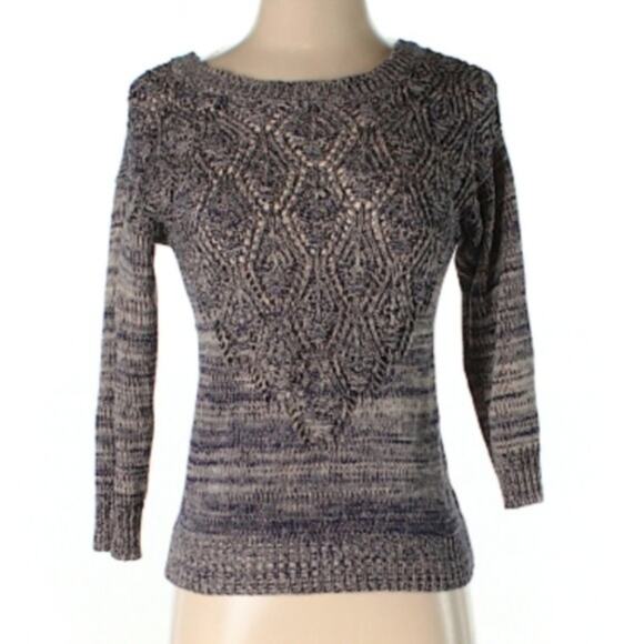 Elementz heathered space dyed unique sweater - Picture 1 of 7